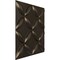 Ekena Millwork 19 5/8in. W x 19 5/8in. H Wallflower EnduraWall Decorative 3D Wall Panel Covers 2.67 Sq. Ft. WP20X20WACDB - alternate 6